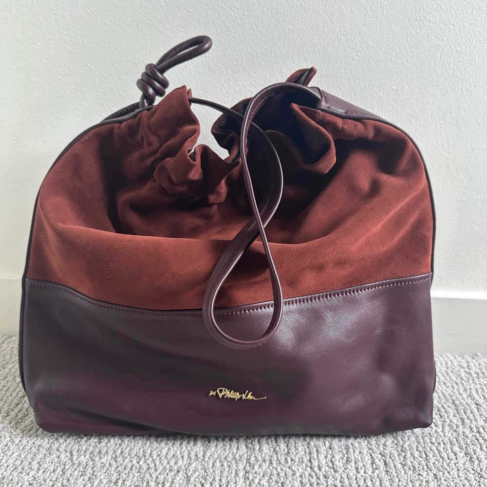 Phillip Lim tote, leather and suede, new with tags.